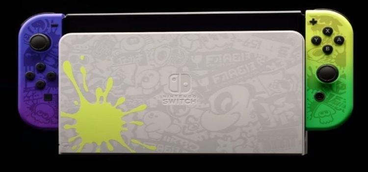 Nintendo lanza consola edición Splatoon 3