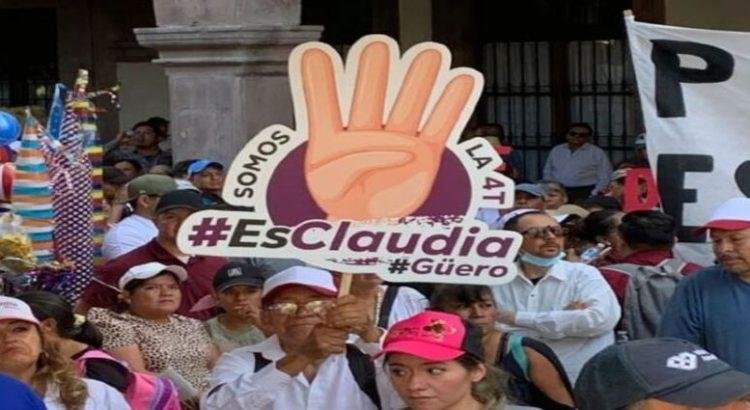 Sheinbaum invitó a apoyarla para que la 4T