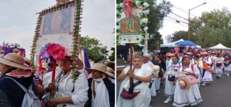 Miles de fieles de Querétaro con su visita anual a la Virgen de Guadalupe