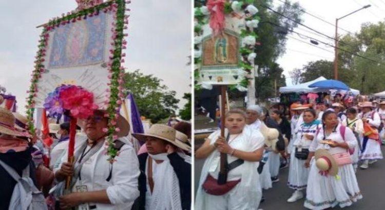 Miles de fieles de Querétaro con su visita anual a la Virgen de Guadalupe