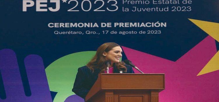 Se entrega Premio Estatal de la Juventud 2023 en Querétaro