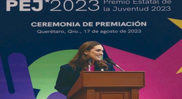 Se entrega Premio Estatal de la Juventud 2023 en Querétaro