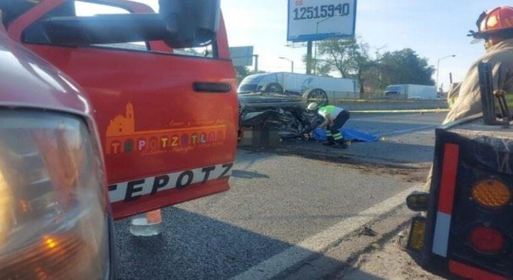 Fuerte accidente en la autopista México-Querétaro