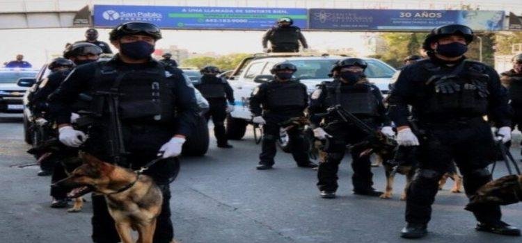 Fortalecen la seguridad en Querétaro