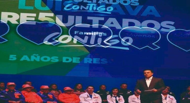 Luis Nava muestra resultados de su gestión