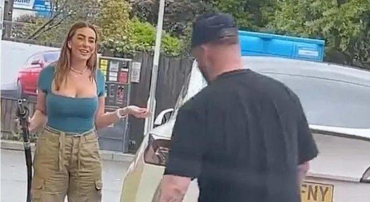 Por más que lo intentó, no pudo ponerle gasolina a su auto Por más que lo intentó, no pudo ponerle gasolina a su auto