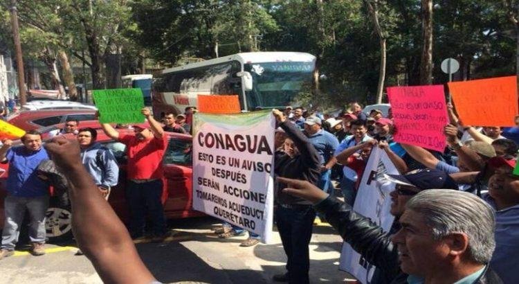 Pobladores de Maconi realizan marcha para exigir agua potable