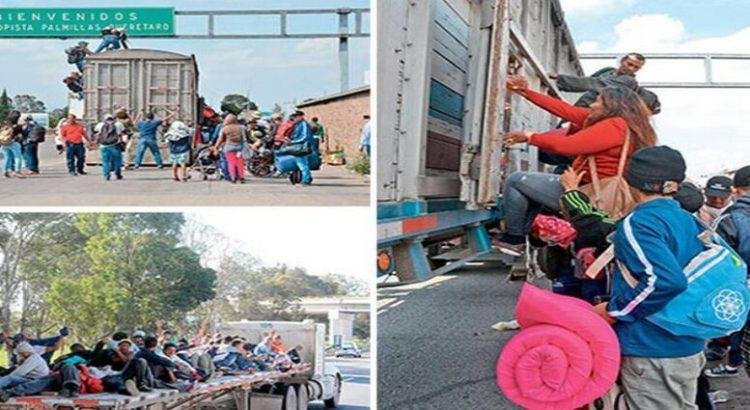 Querétaro garantiza paso de migrantes