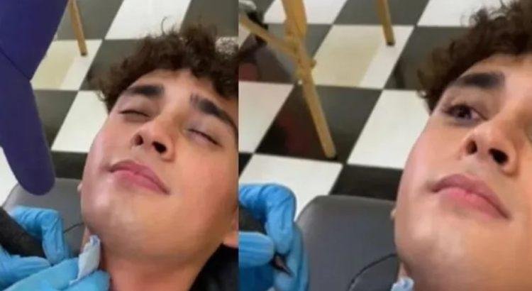 Cuando le tatuaban el nombre de su novia… lo llamó para cortarlo