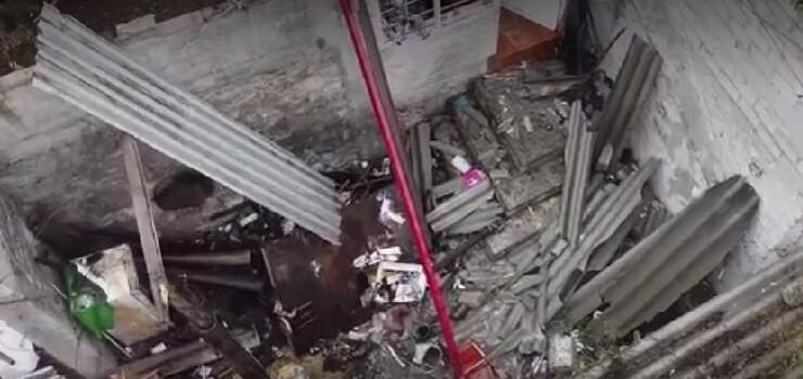 Explosión de una casa en Pedro Escobedo por pirotecnia