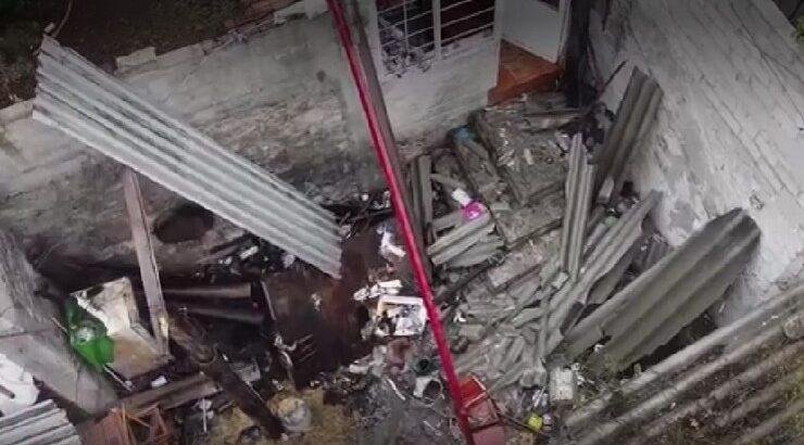 Explosión de una casa en Pedro Escobedo por pirotecnia