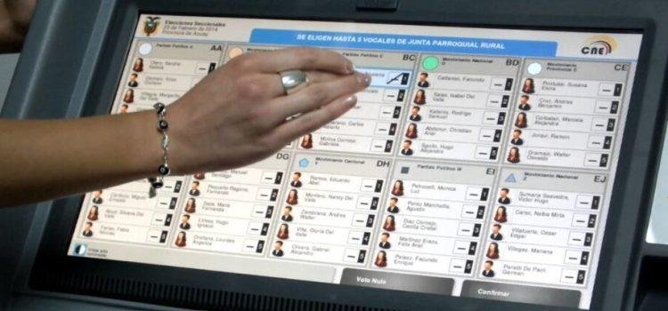 Legislatura proyecta mejoras en sistema de voto electrónico