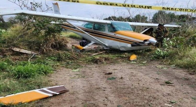Por falla mecánica cae avioneta en Corregidora