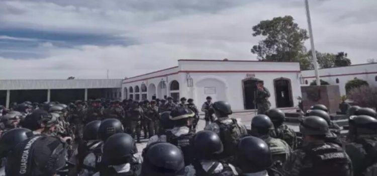 Arriban a Querétaro 300 elementos de seguridad