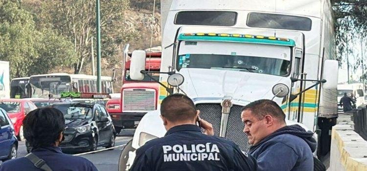 Un chofer herido se refugia en Querétaro