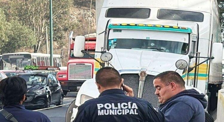 Un chofer herido se refugia en Querétaro