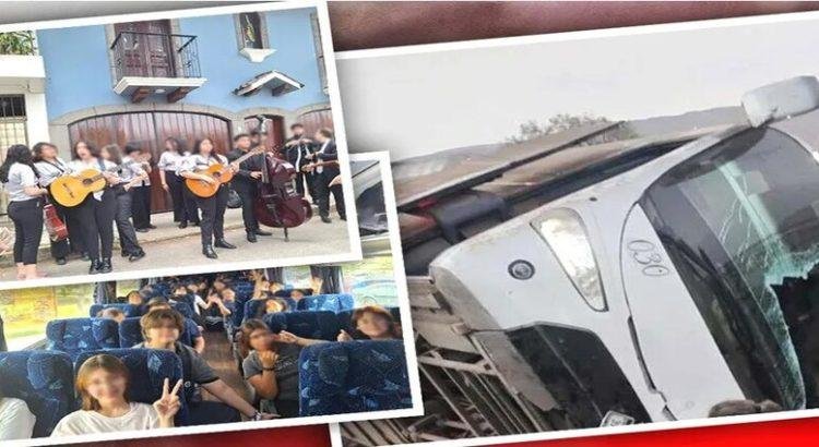 Rondalla de Torreón sufre accidente en carretera San Luis-Querétaro