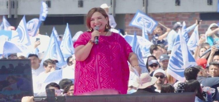 Xóchitl Gálvez lanza crítica a Peña Nieto por el tren México-Querétaro