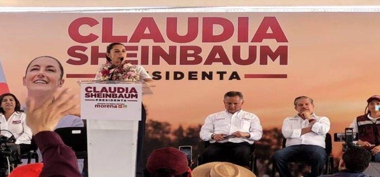 Claudia Sheinbaum promete dar el seguimiento al Tren México-Querétaro
