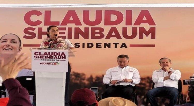 Claudia Sheinbaum promete dar el seguimiento al Tren México-Querétaro