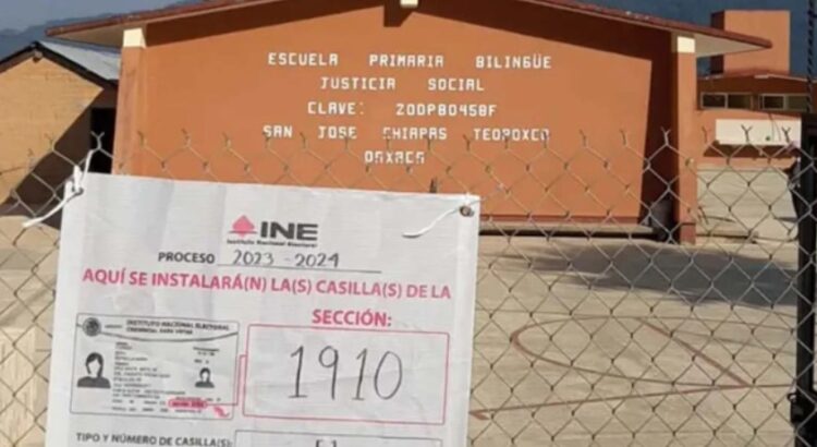 El magisterio de Oaxaca cierra las puertas a las casillas electorales