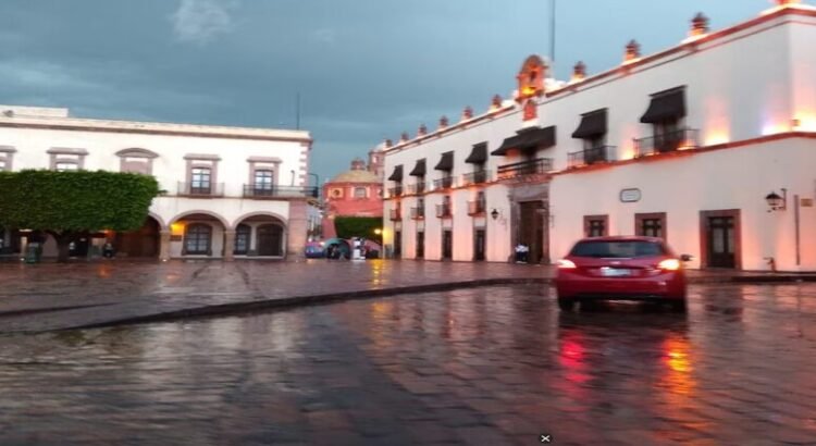 Las lluvias impactan a los comercios en Querétaro