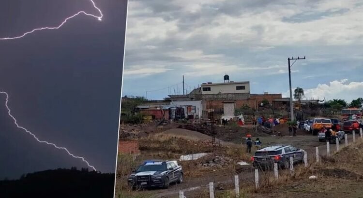 Una madre y su hija pierden la vida por la caída de un relámpago en Querétaro
