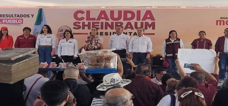 Los compromisos de Claudia Sheinbaum con Querétaro, tren y agua