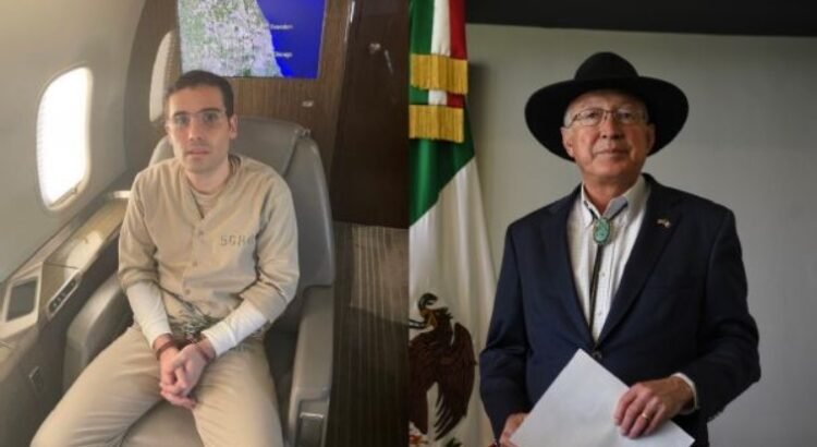 Ken Salazar confirma que Ovidio Guzmán sigue en custodia en EE.UU. tras arresto de “El Mayo” Zambada e hijo de “El Chapo” Ken Salazar confirma que Ovidio Guzmán sigue en custodia en EE.UU. tras arresto de “El Mayo” Zambada e hijo de “El Chapo”