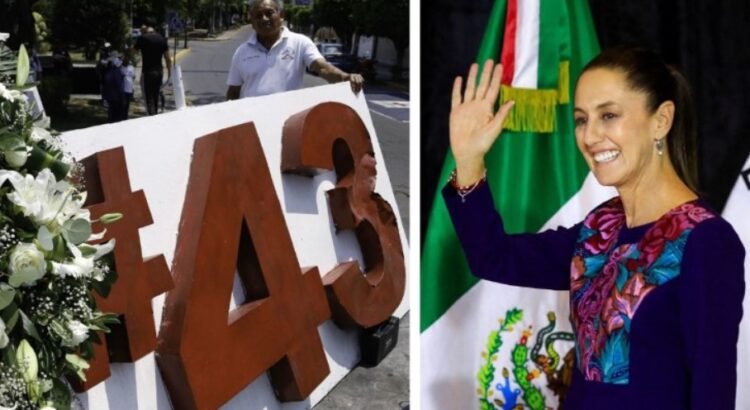 AMLO anuncia fecha de reunión de Sheinbaum con padres de Ayotzinapa