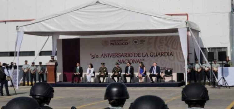 La Guardia Nacional celebra su 5° aniversario desde su creación