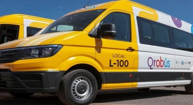 Las camionetas del Qrobús son rápidas pero incómodas