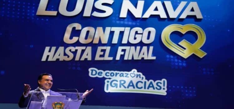 Luis Nava cierra su administracion con un informe de seis años de la transformación de Queretaro