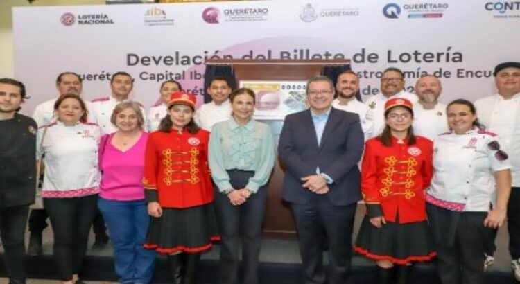 La Lotería Nacional emite el billete conmemorativo de Querétaro