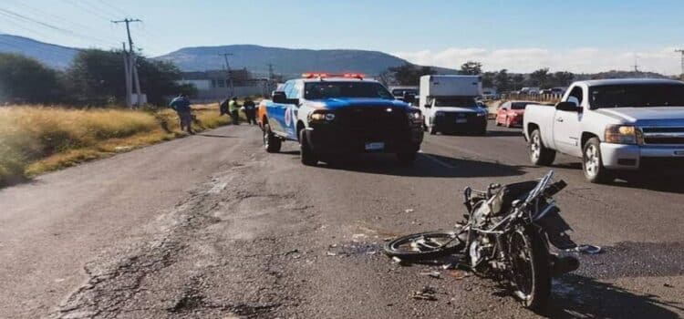 Un motociclista pierde la vida tras un percance en 5 de Febrero