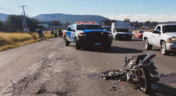 Un motociclista pierde la vida tras un percance en 5 de Febrero