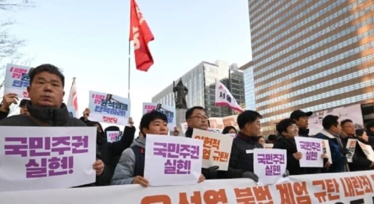 Levantan ley marcial en Corea del Sur