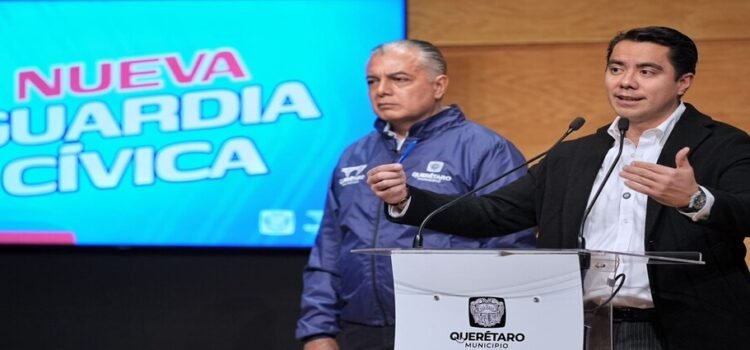 Se anuncia la creación de la Guardia Cívica para fortalecer la seguridad en Querétaro