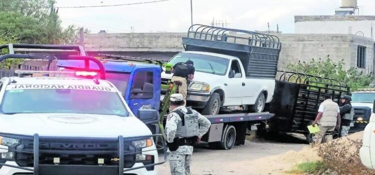 Un fuerte decomiso después de un cateo en la colonia de Tonatiuh