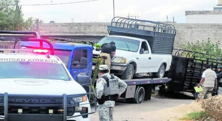 Un fuerte decomiso después de un cateo en la colonia de Tonatiuh