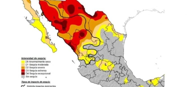 Avanza la sequía en México
