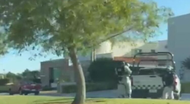 Se registró un operativo de la Guardia Nacional y la FGR en El Campanario