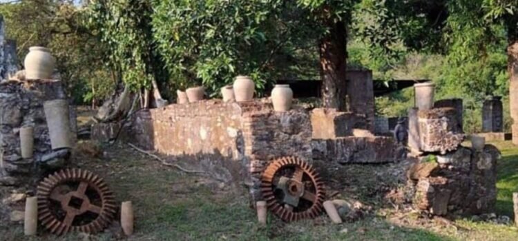 Hallan en Putla, Oaxaca, reliquias de una exhacienda de la época del Virreinato