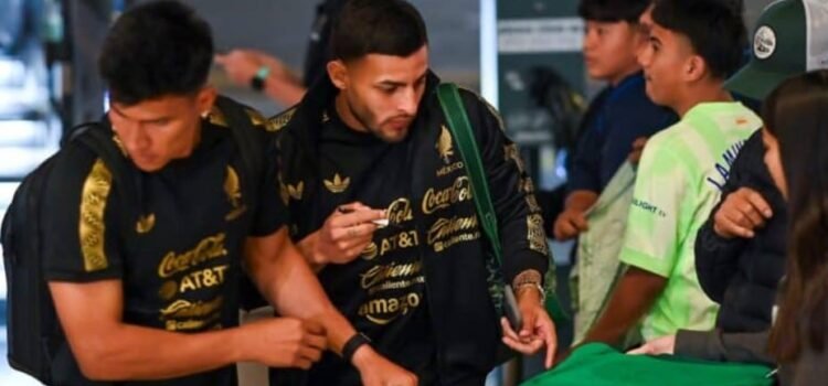 Llega la Selección Mexicana a Los Ángeles