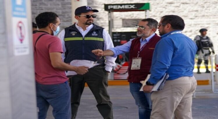 En el estado de Querétaro dos gasolineras se niegan a verificación durante operativo de la profeco