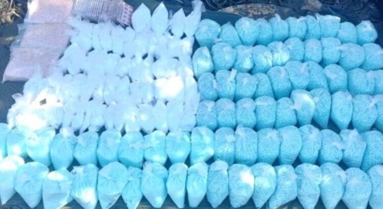 En el estado de Querétaro aseguran 26 kg de fentanilo ocultos en paquete de mensajería