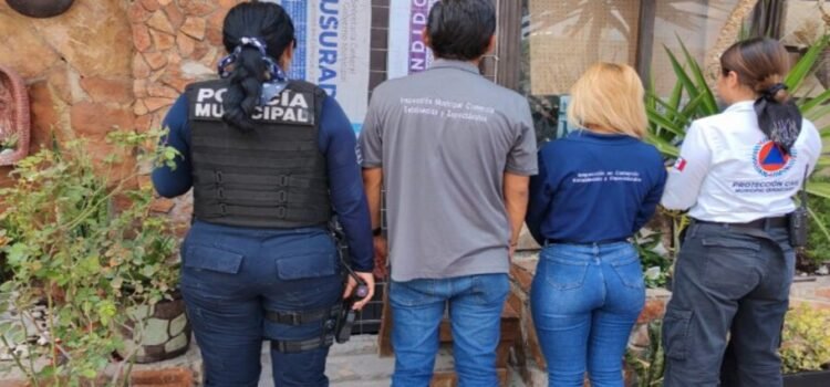 Se clausuran establecimientos en el estado de Querétaro por la venta clandestina de alcohol