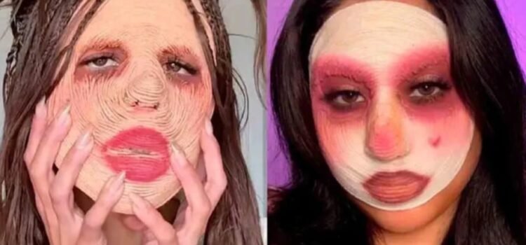 La nueva tendencia en belleza femenina: el “maquillaje de hilo”