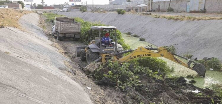 Son retirados más de 3 mil toneladas de basura de drenes y el río Querétaro