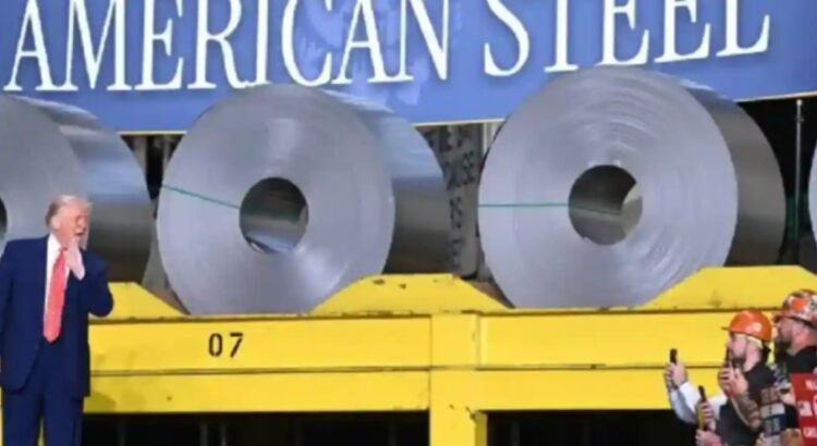 Trump anuncia aumento de aranceles hasta del 50% al acero importado